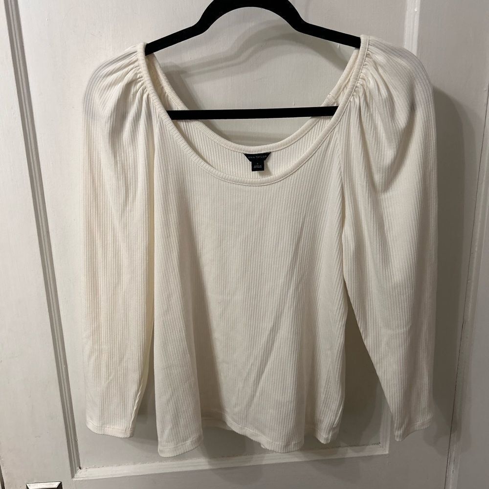 Ann Taylor Ribbed Shirt